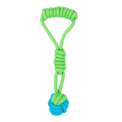 Tootoy! Pull Bola de puxar com corda para cães