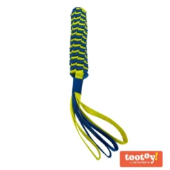 Tootoy! Pull Braired Stick isco de corda para cães