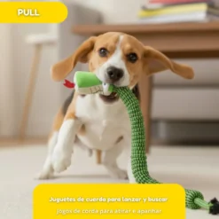 Tootoy! Pull Brinquedo de corda cobra de puxar para cães