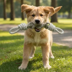 Tootoy! Pull Brinquedo de corda com nó para cães