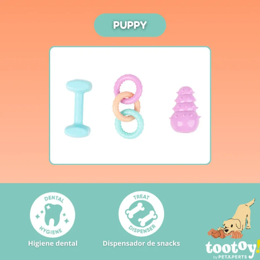 Tootoy! Puppy Caixa de brinquedos para cachorros