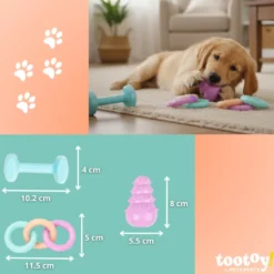 Tootoy! Puppy Caixa de brinquedos para cachorros