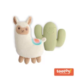 Tootoy! Puppy Llama Conjunto de brinquedos para cães