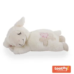 Tootoy! Puppy Ovelha Heart Beat peluche com som para cães
