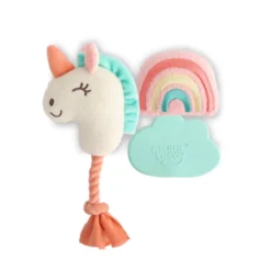 Tootoy! Puppy Unicorn Conjunto de brinquedos para cães