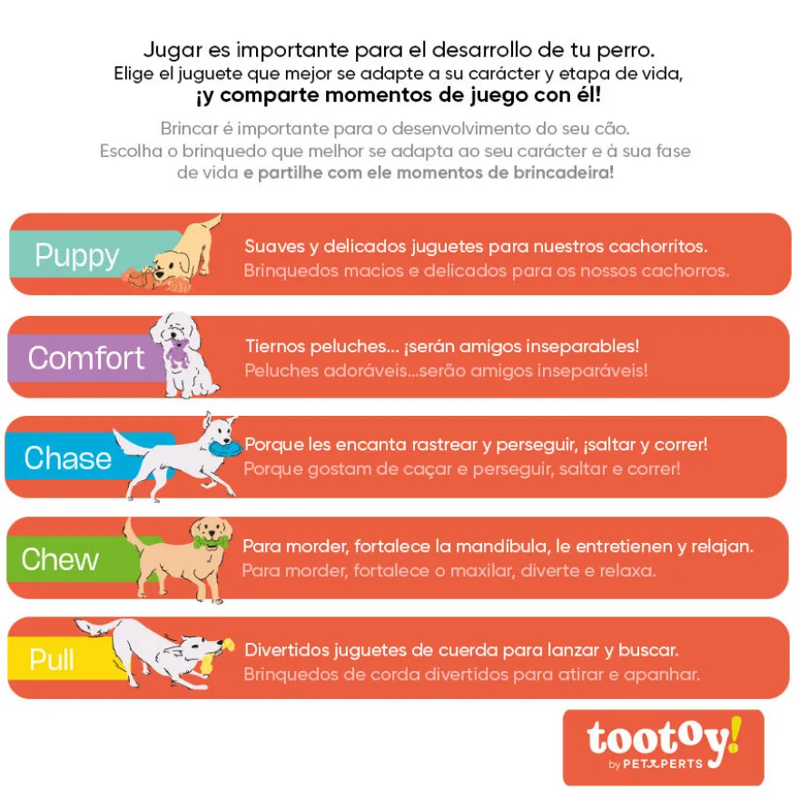 Tootoy! Tartan Dog Cuddler Grey Peluche Teckel para cães