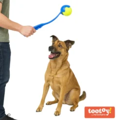 Tootoy! Tennis Ball Launcher Lança Bolas Azul para cães