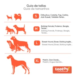 Tootoy! UResist Monkey Cuddler peluche resistente para cães