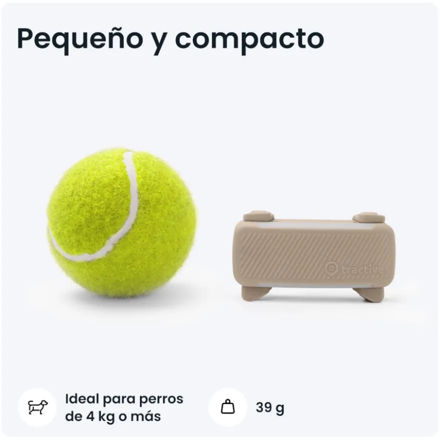 Tractive GPS Dog 6 Rastreador de cães marrom