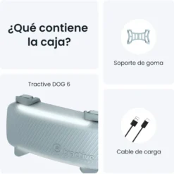 Tractive GPS Dog 6 Rastreador Mint de cães