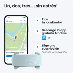 Tractive GPS Dog 6 Rastreador Mint de cães