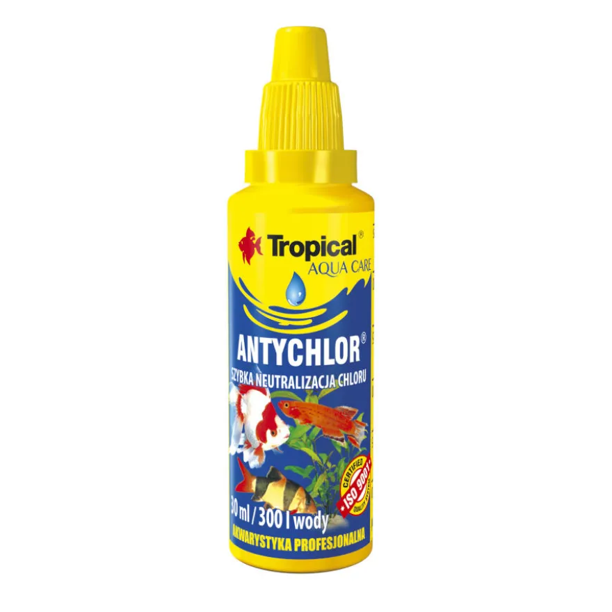 Tropical Antychlor Neutralização rápida do cloro para aquários de água doce