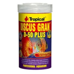 Tropical Discus Gran D-50 Plus comida granulada para acará disco