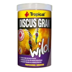 Tropical Discus Gran Wild Grânulos para peixes ciclídeos