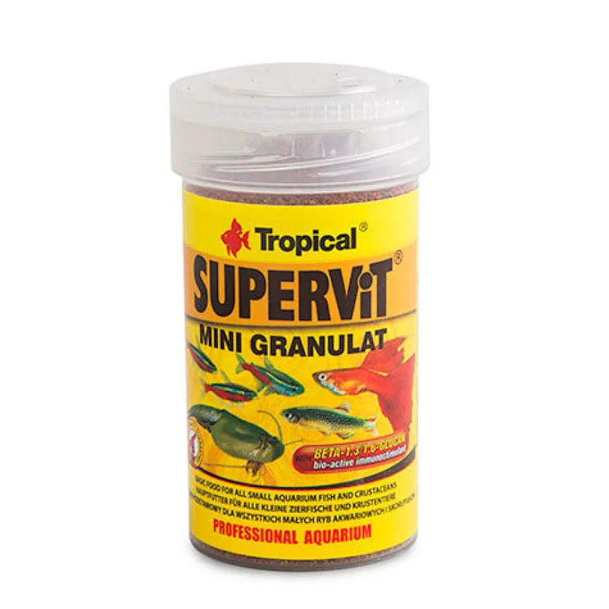 Tropical Mini Supervit Grânulos para peixes