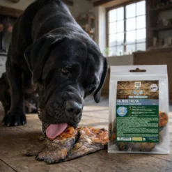 True Origins Cauda de Salmão Snack para cães