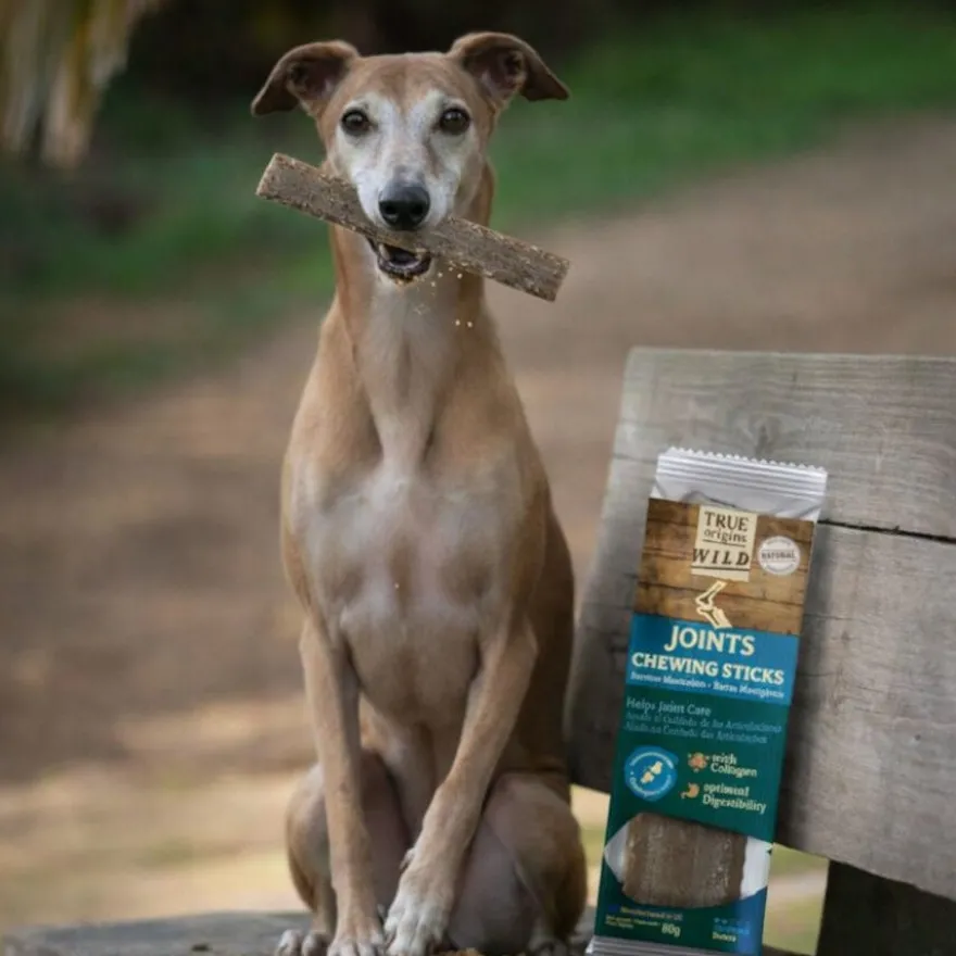 True Origins Joints Chewing Sticks Snack para cães