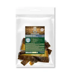 True Origins Pele de Pescada Negra Snack para cães