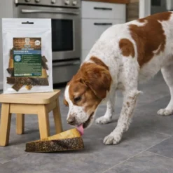 True Origins Pele de Pescada Negra Snack para cães