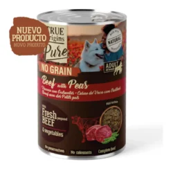 True Origins Pure Adulto Novilho lata para Cães