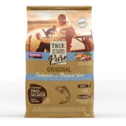 True Origins Pure Adult Sterilised Salmão ração para gatos