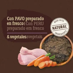 True Origins Pure Comida húmida de peru com cenoura em saqueta para cães