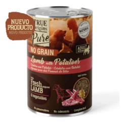 True Origins Pure Cordeiro lata para Cães