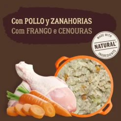 True Origins Pure Gently Coocked Comida húmida de frango em saqueta para cães