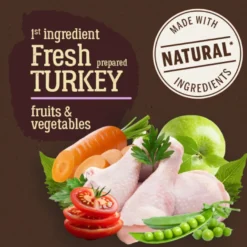 True Origins Pure Grain Free Adult Ração de peru para cães