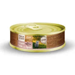 True Origins Pure Kitten Peixe e Lulas lata com patê