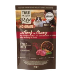 True Origins Pure No Grain Saqueta com Vitela para Gatos
