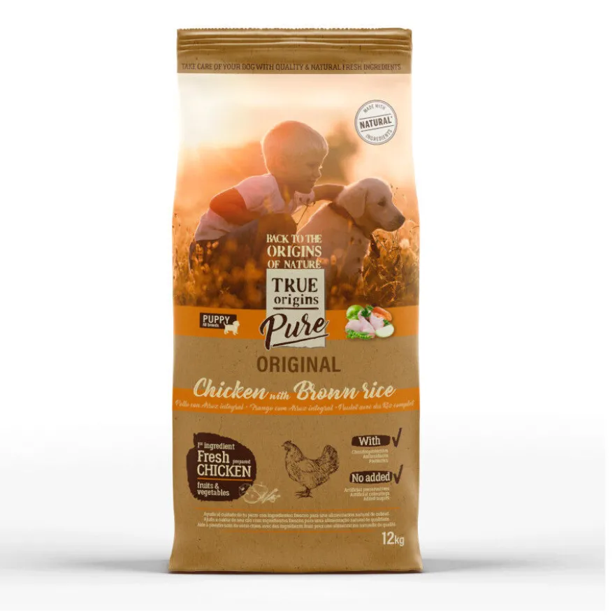 True Origins Pure Puppy Frango ração para cães