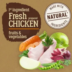 True Origins Pure Senior Frango com Ervilhas Ração para cães