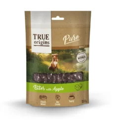 True Origins Pure Snacks de Maçã para cães