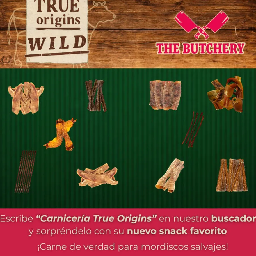 True Origins Salsichas de Pato Snack para cães