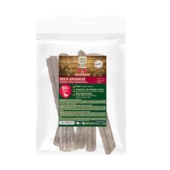 True Origins Salsichas de Pato Snack para cães