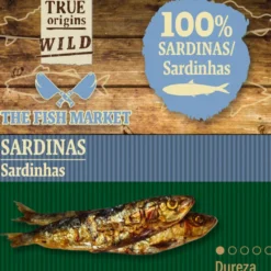 True Origins Sardinhas Snack para cães