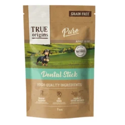 True Origins Snacks Dentários Mini Adult Pure para cães