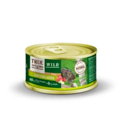 True Origins Wild Adult Greenlands Javali em lata para gatos