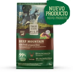 True Origins Wild Deep Mountain ração de veado para cães