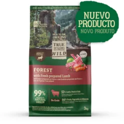 True Origins Wild Forest ração de cordeiro para cães