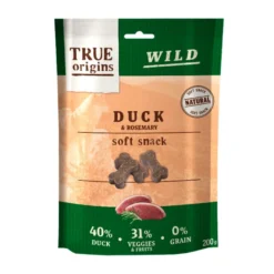 True Origins Wild Ossinhos Pato e Alecrim para cães