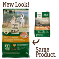 True Origins Wild Puppy Country Water Frango e Salmão ração
