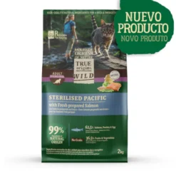 True Origins Wild ração salmão para gatos esterilizados