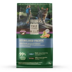 True Origins Wild ração salmão para gatos esterilizados