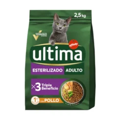 Ultima Ração de frango para gatos adultos esterilizados