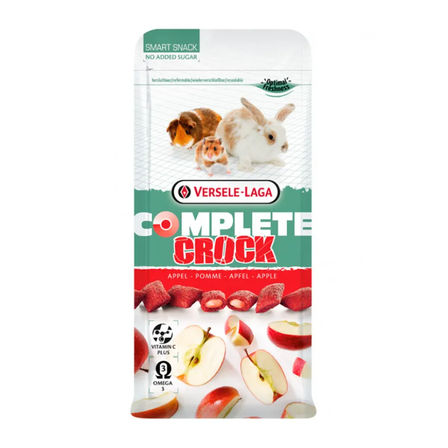 Versele-Laga Complete Crock Snacks de Maçã para coelhos e roedores