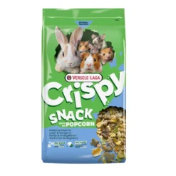 Versele-Laga Crispy Snack de Pipocas para coelhos e roedores