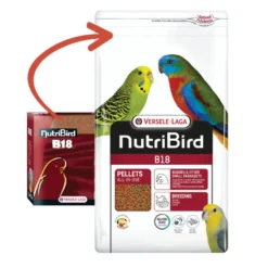 Versele-Laga NutriBird B18 Ração para periquitos e aves de pequeno porte