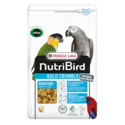 Versele-Laga NutriBird Gold Crumble EggFood para Papagaios de médio e grande porte